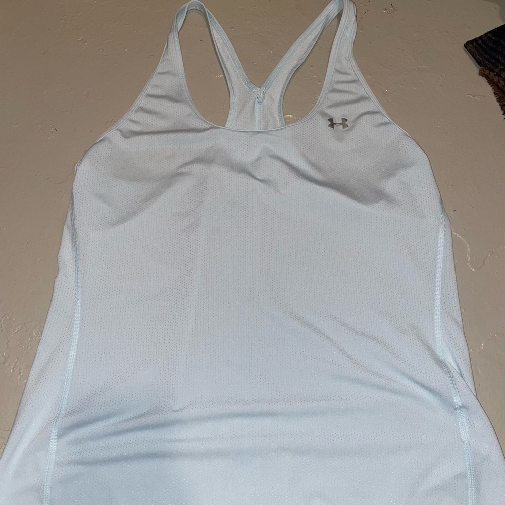 Light blue Nike sports tank top